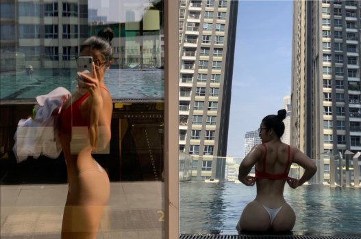 Nhìn cặp mông biết em nhún cực khỏe