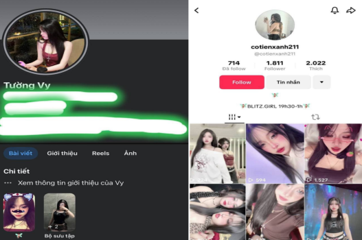 Video sex tiktoker Cotienxanh Tường Vy 2025 bị phát tán